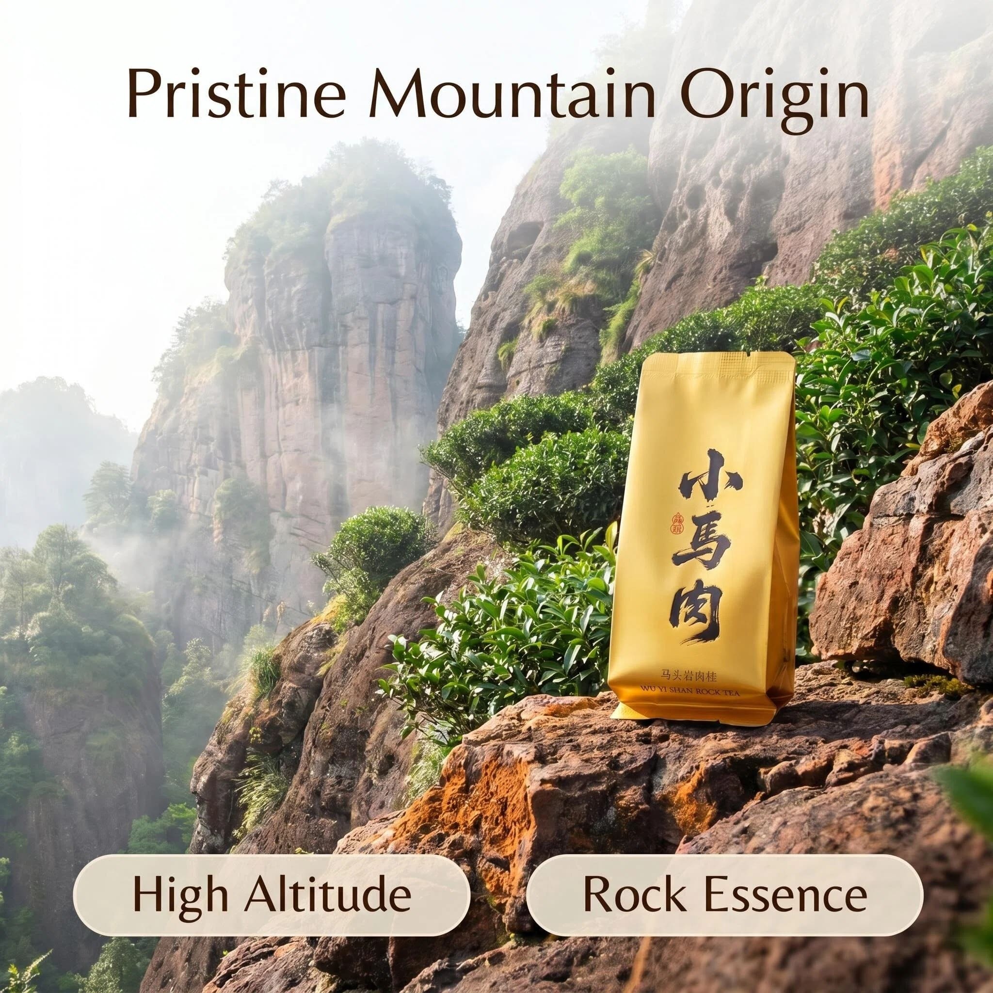Wuyi Matouyan Rock Tea — High Altitude Origin Pristine mountain origin of Wuyi rock tea: high-altitude Matouyan with rich rock essence and terroir.