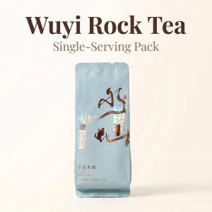 Wuyi Mountain Shui Xian Rock Tea package with individual packaging showing the appearance of the packaging